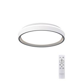 M9029  Verona 40W LED Flush Ceiling Grey